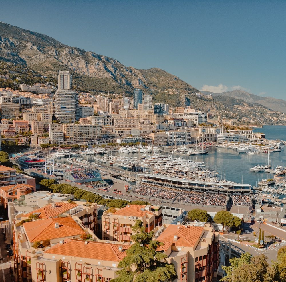 Official Explora Journeys Harbour Grandstand view over the Monaco circuit